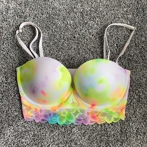 VS PINK Strap/Strapless Multi-Colored Bra